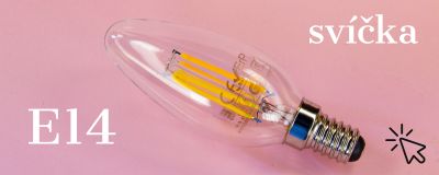 LED svíčka E14