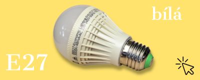 žárovka E27 plast